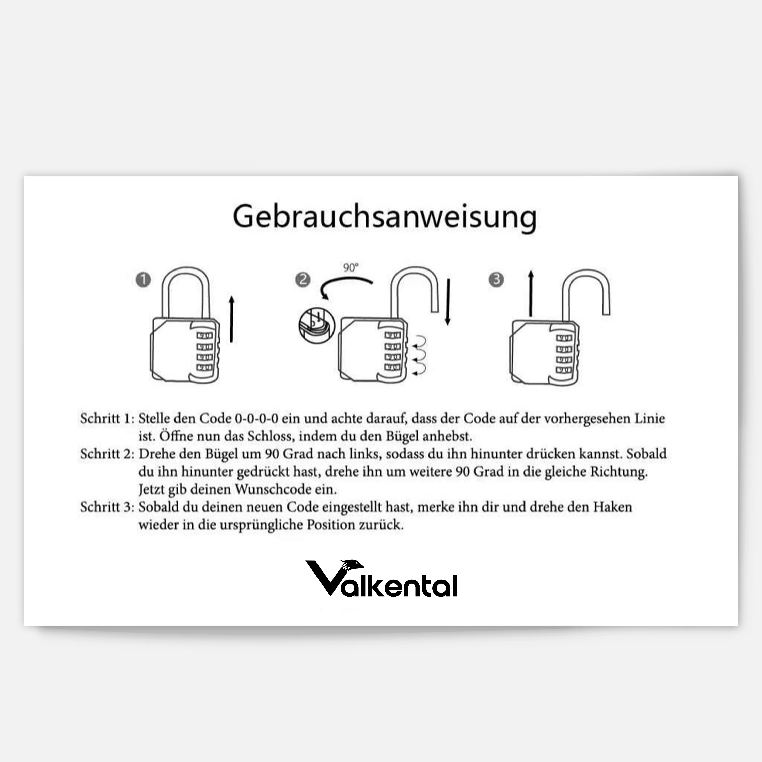 QuickLock - Zahlenschloss für ValkPro, ValkBasic, ValkOne, ValkOcean & UrbanX | Bundle - Image 5