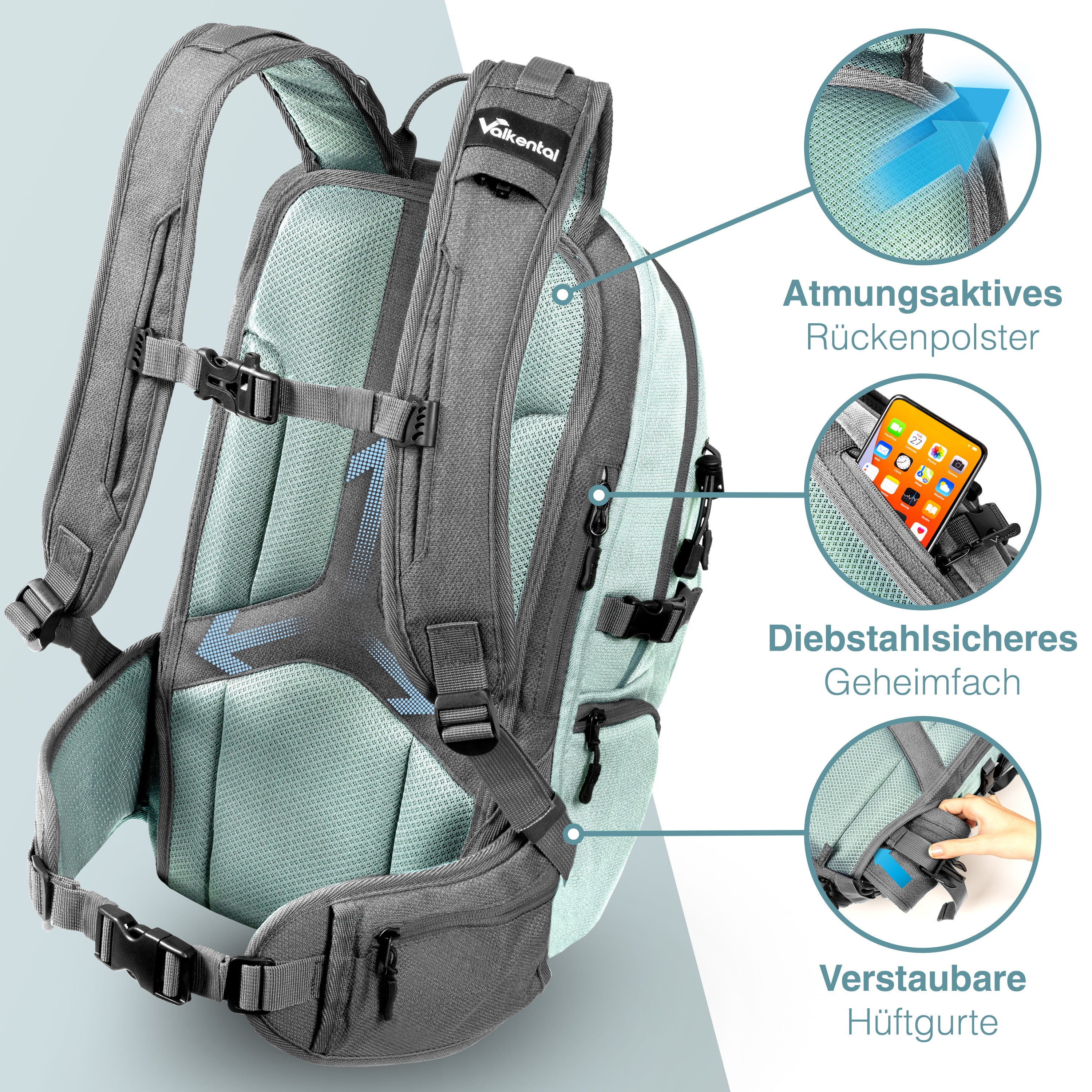 Explorer V22 - Der All-In-One Outdoor Rucksack B-Ware - Image 28