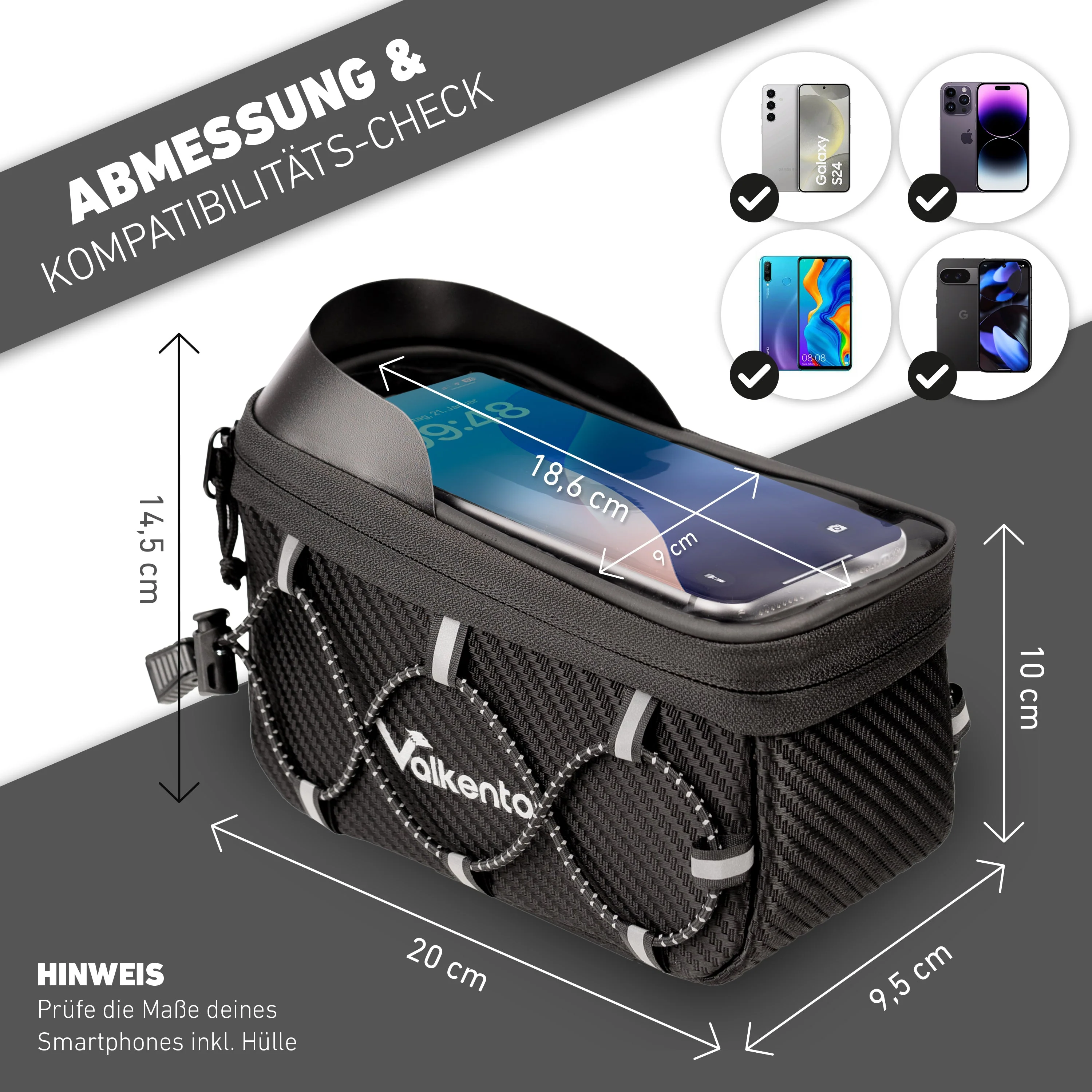 Frame Bag – Oberrohrtasche mit innovativem Adapter | Bundle - Image 24