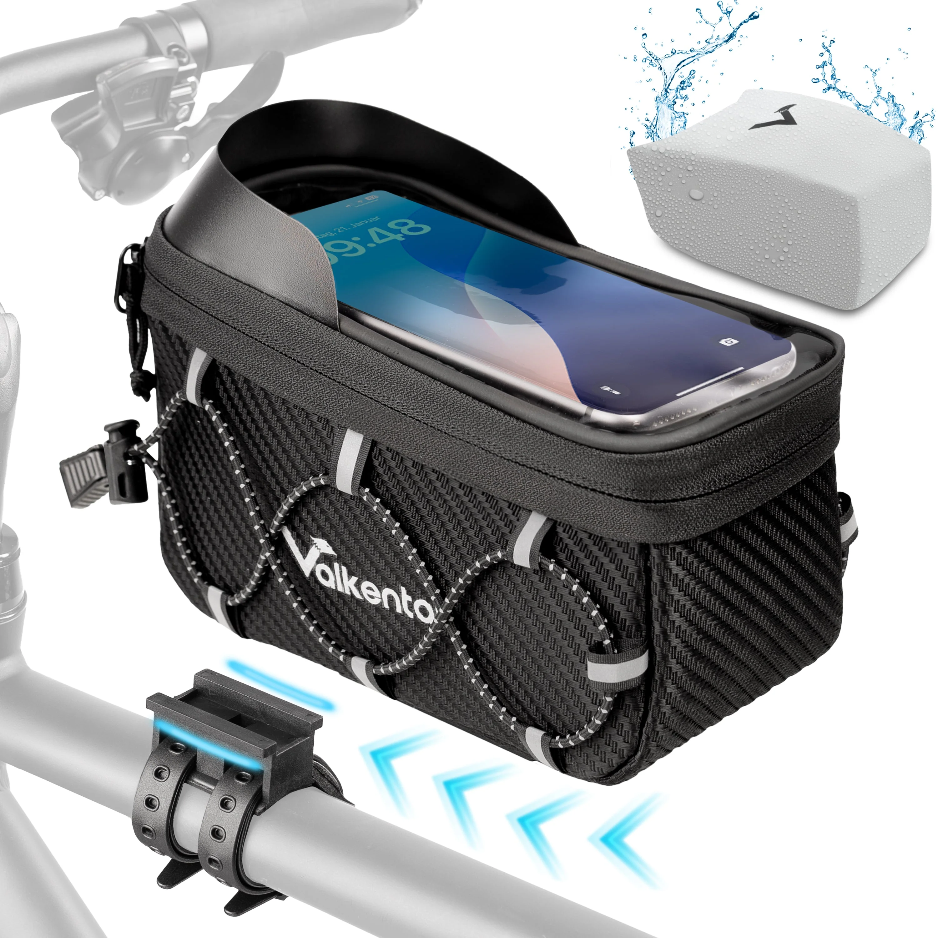 Frame Bag – Oberrohrtasche mit innovativem Adapter | Bundle - Image 3
