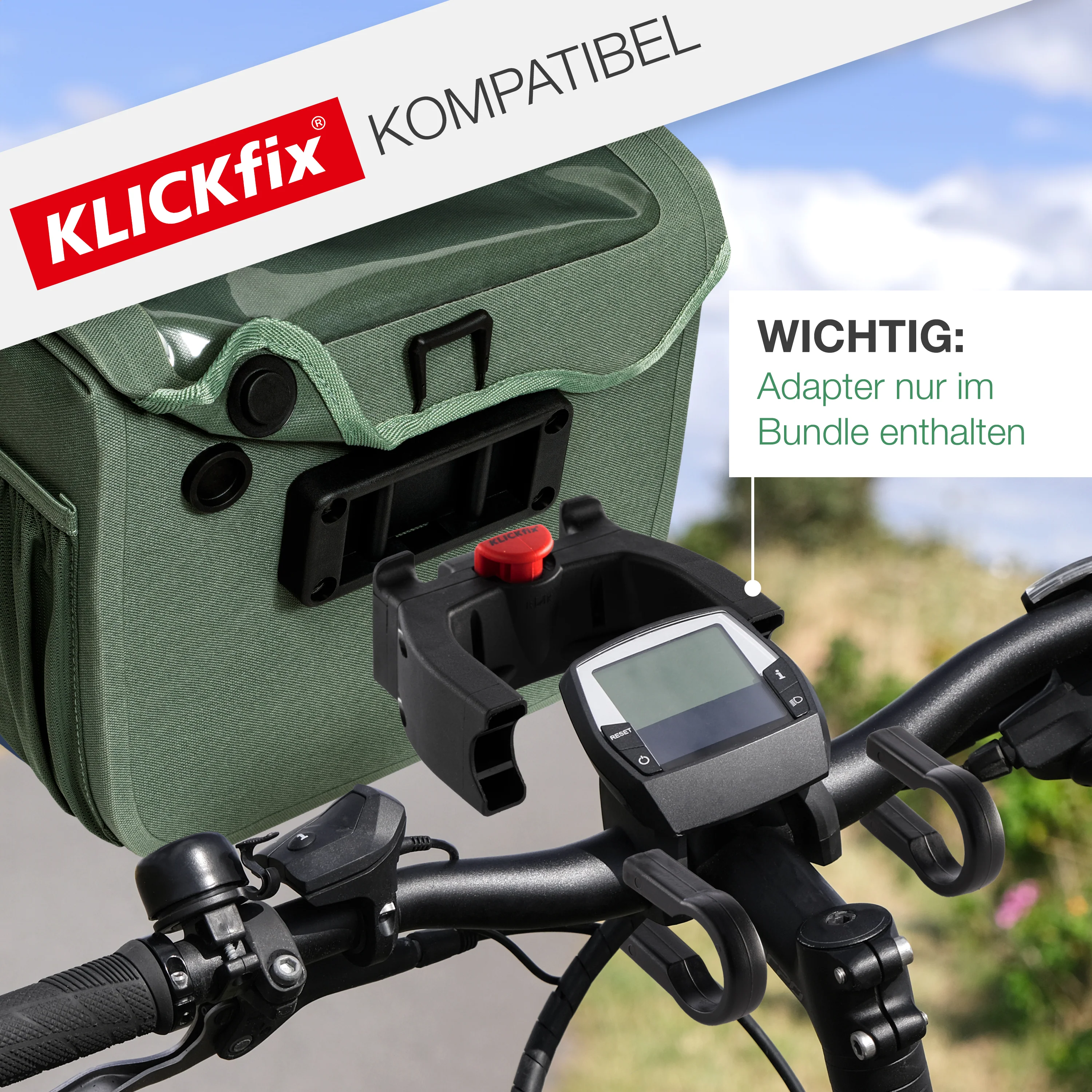Front Pack - Robuste & wasserdichte Lenkertasche - B-Ware - Image 12