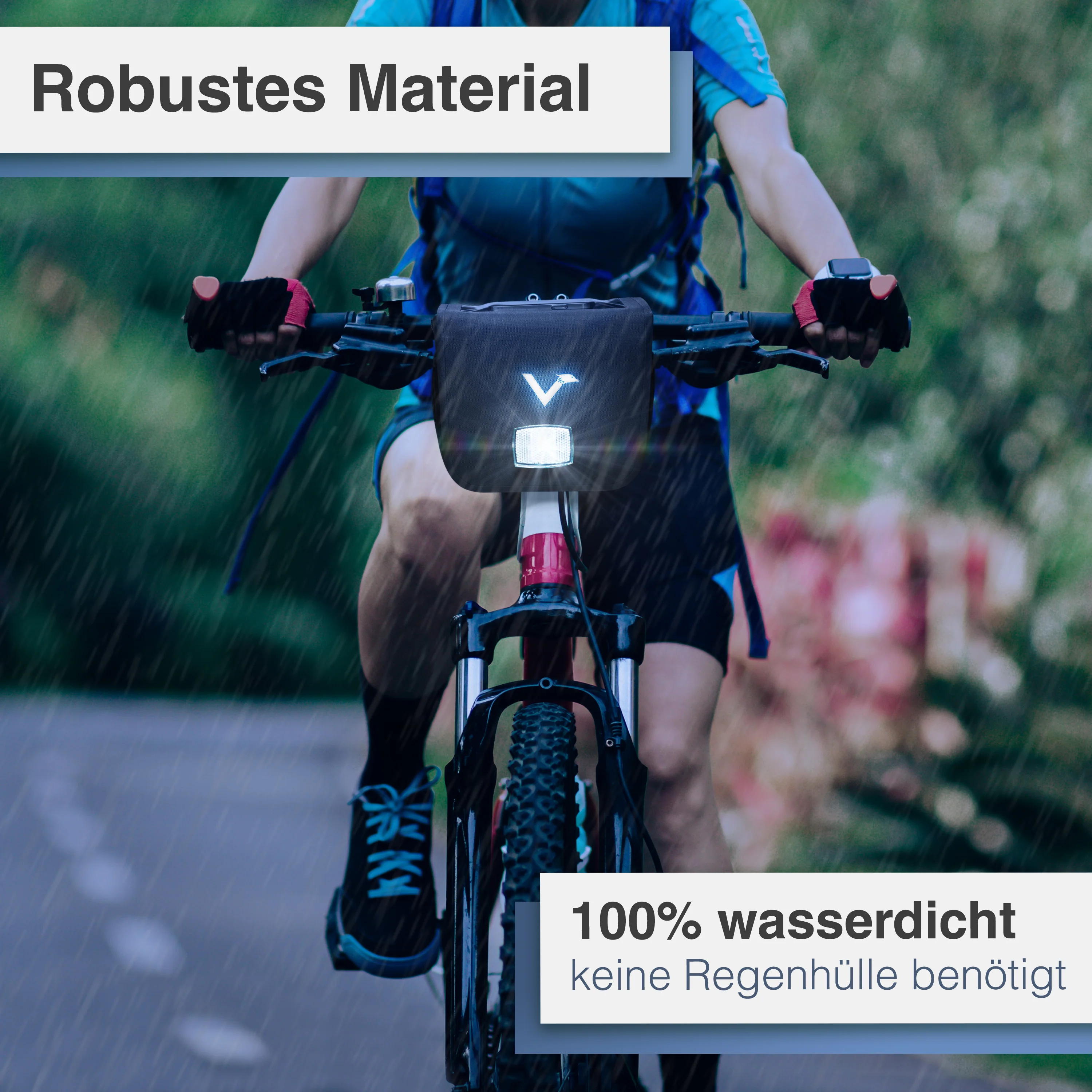 Front Pack - Robuste & wasserdichte Lenkertasche - B-Ware - Image 13
