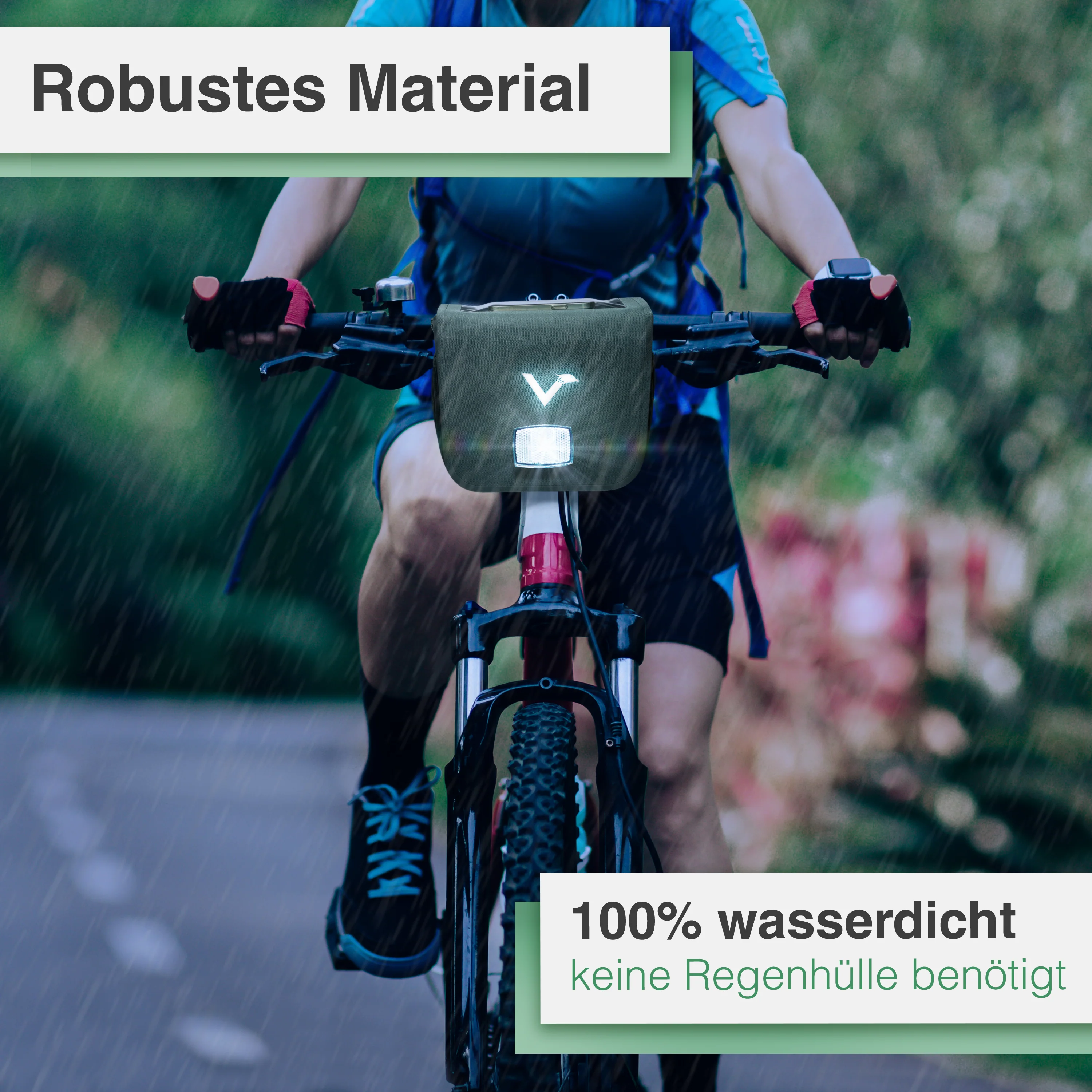 Front Pack - Robuste & wasserdichte Lenkertasche - B-Ware - Image 14