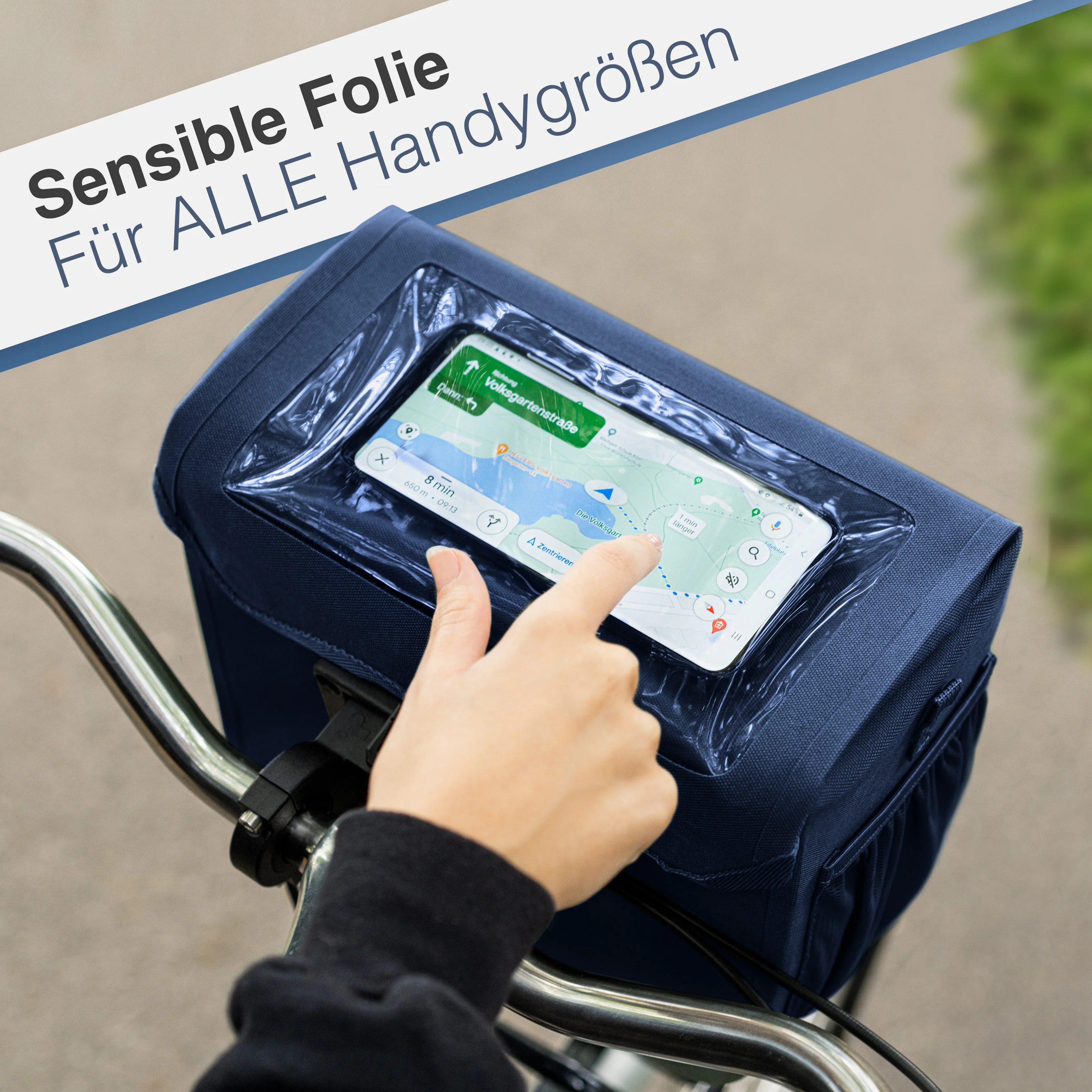 Front Pack - Robuste & wasserdichte Lenkertasche - B-Ware - Image 17