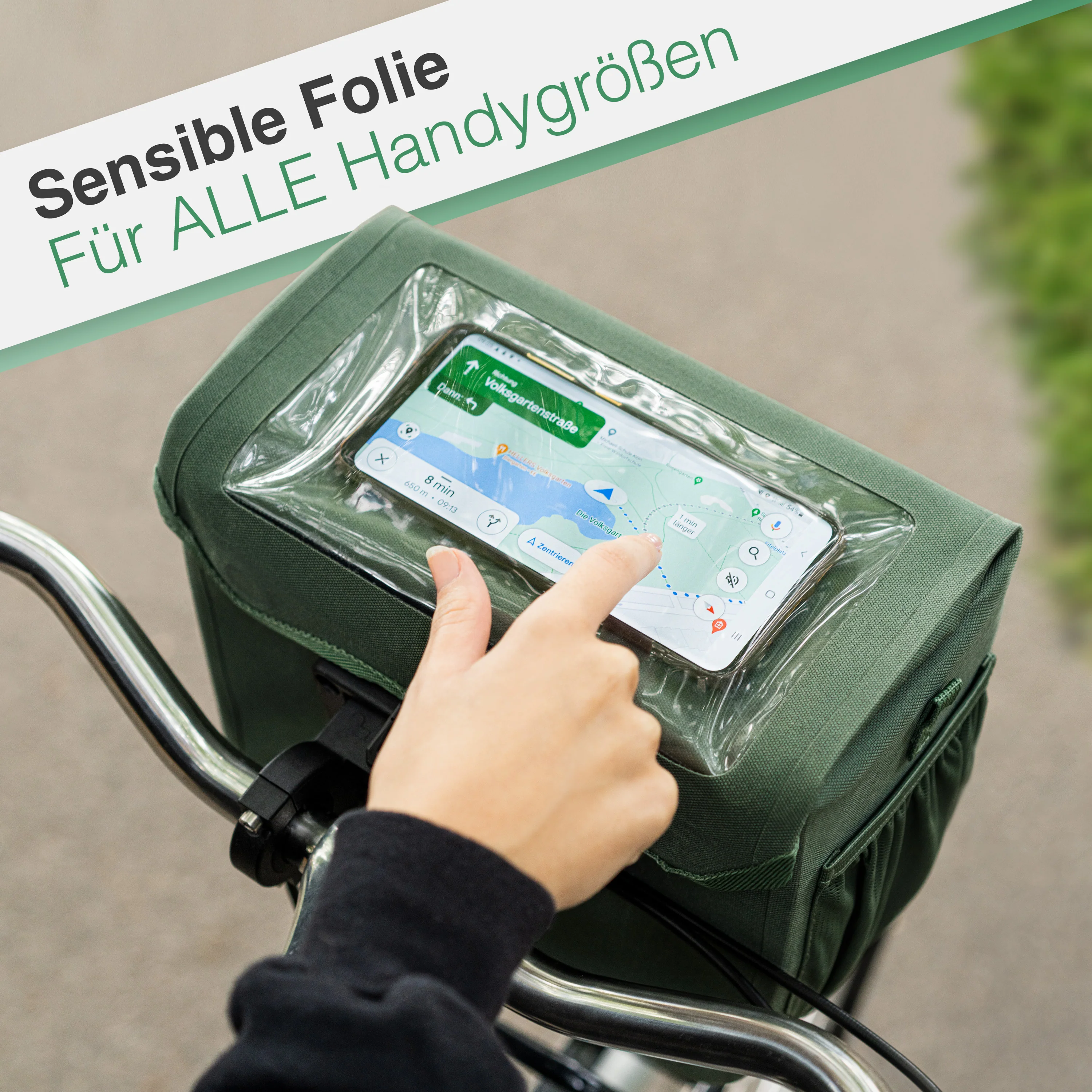 Front Pack - Robuste & wasserdichte Lenkertasche - B-Ware - Image 18