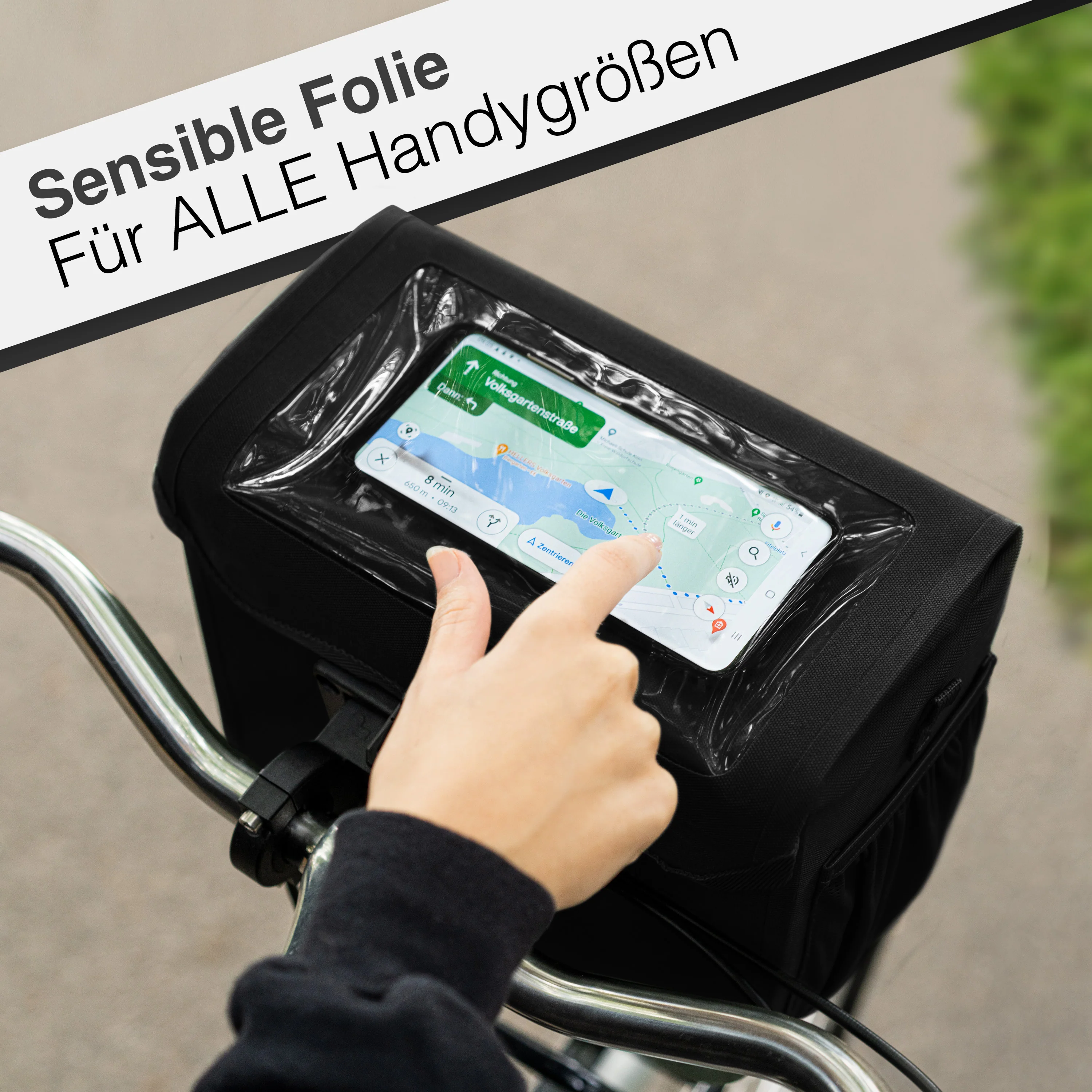 Front Pack - Robuste & wasserdichte Lenkertasche - B-Ware - Image 19