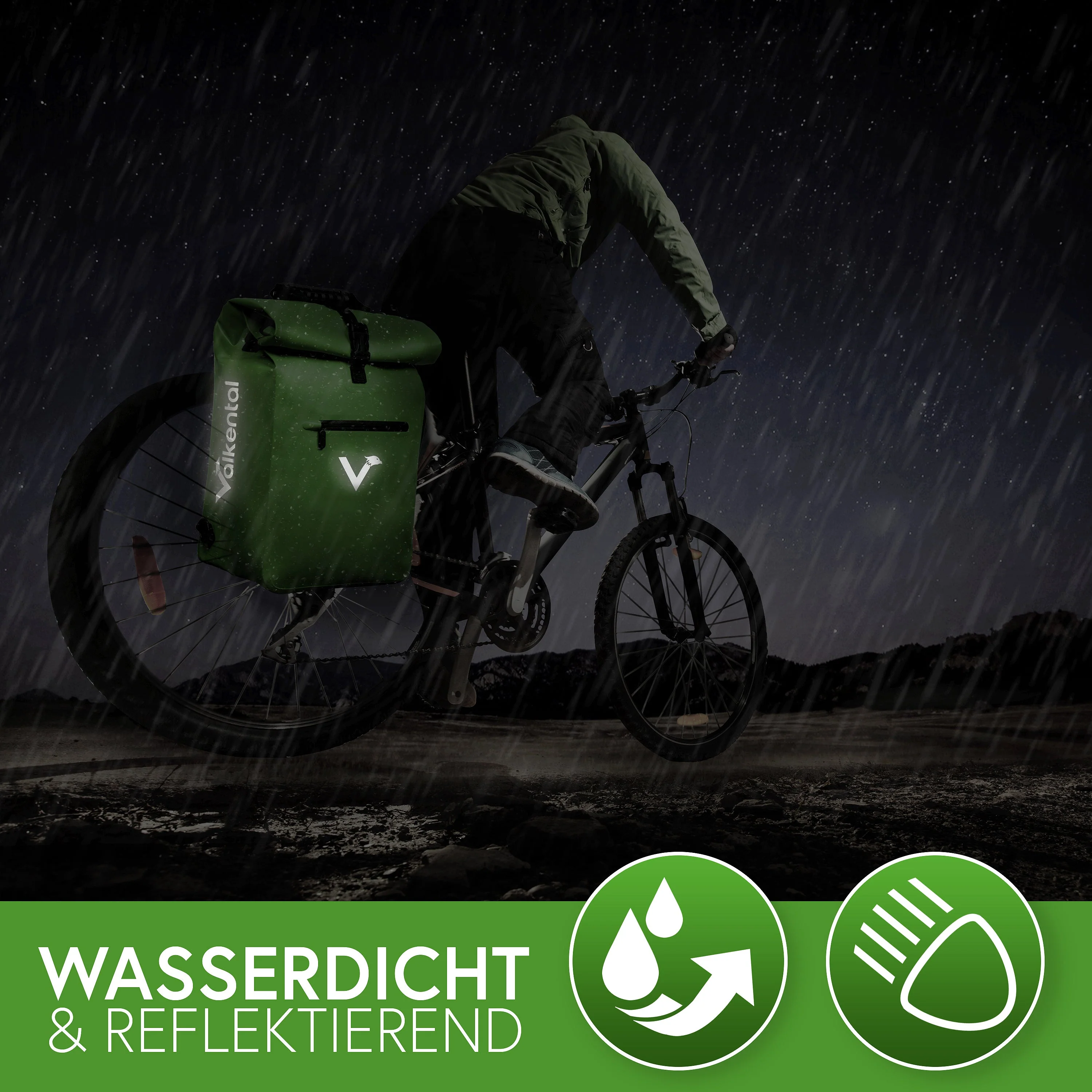 ValkOne 3in1 Fahrradtasche - perfekt für deinen Alltag! - B-WARE - Image 13