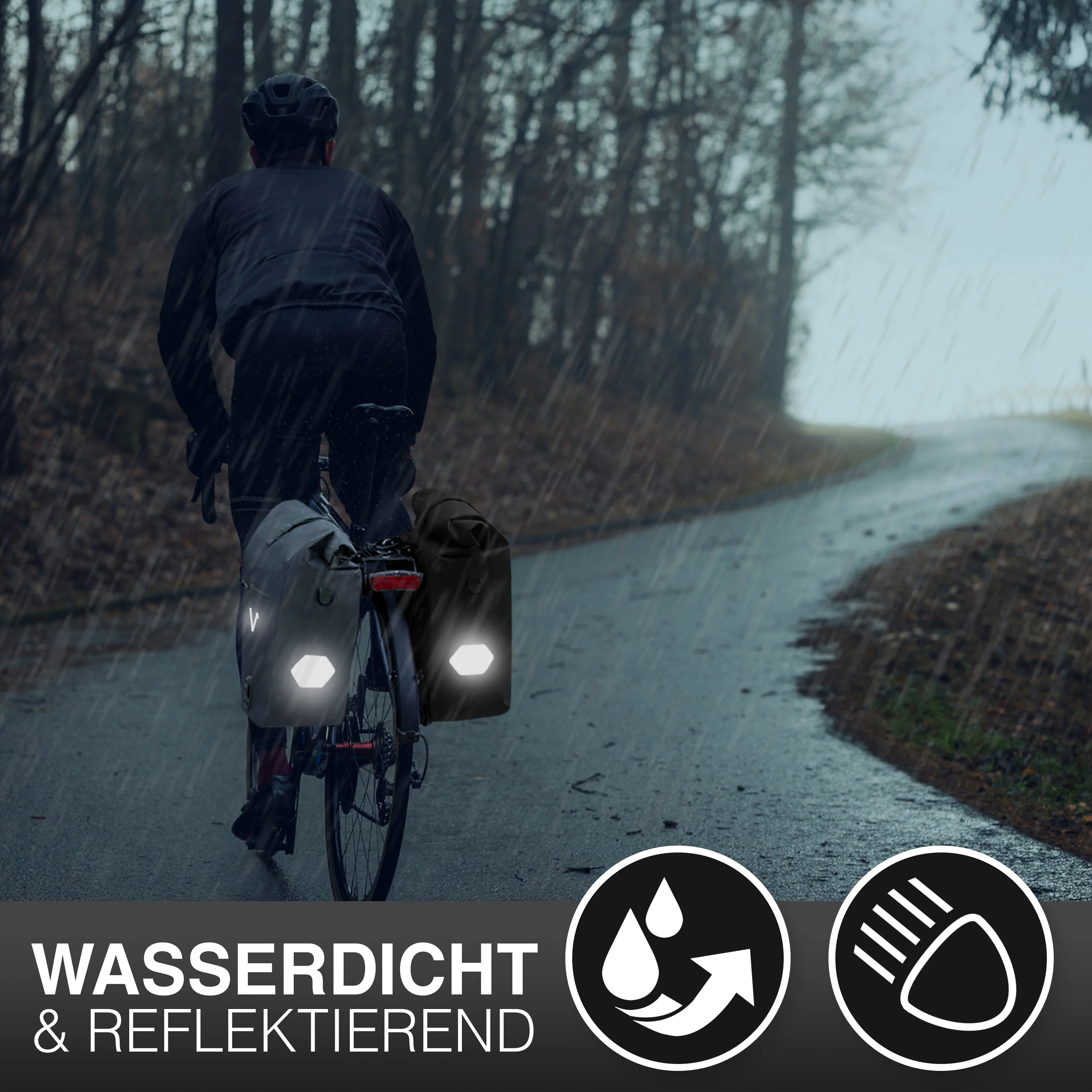 Bike Bag Urban - Praktische 2in1 Gepäckträgertasche im urbanen Look - Image 23
