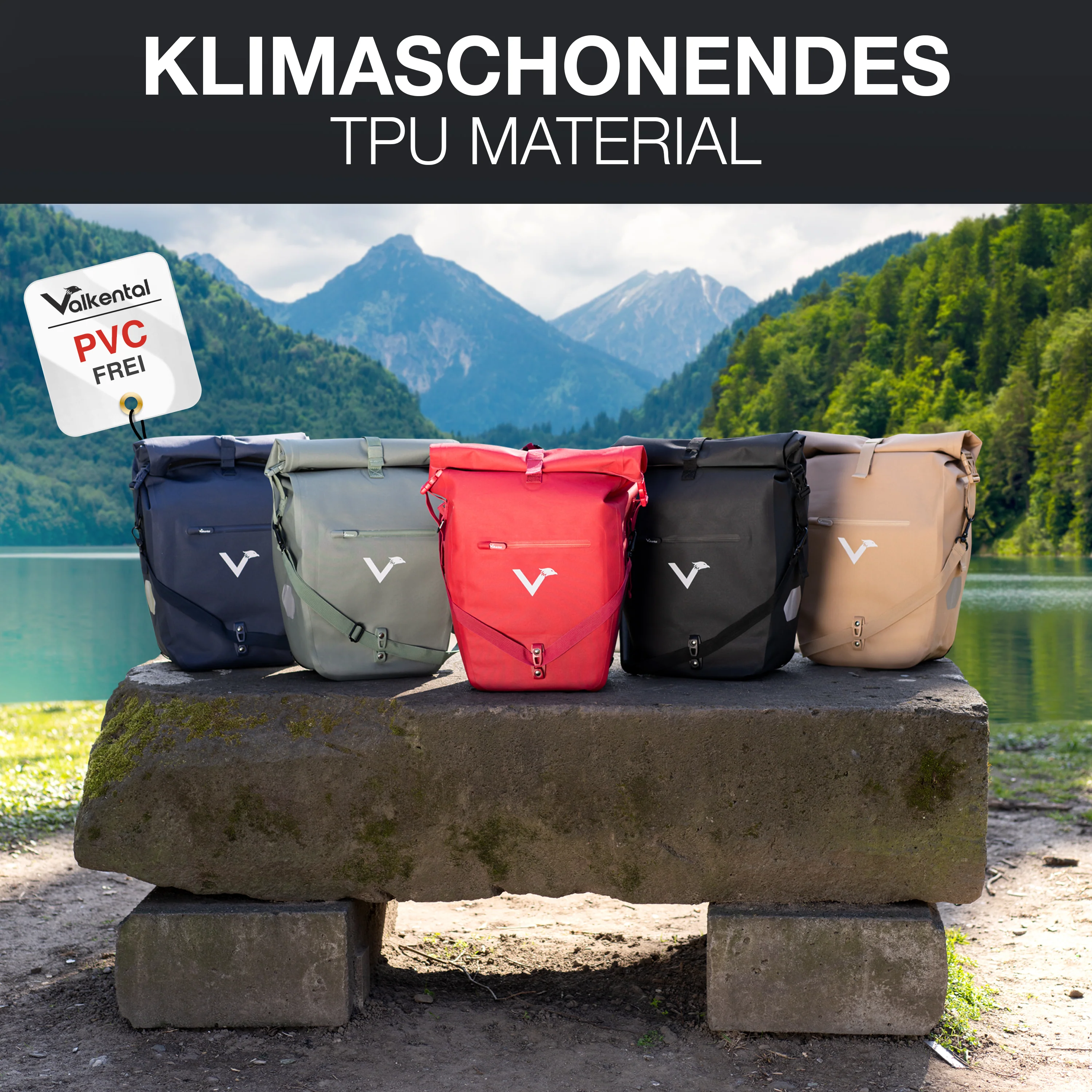 ValkOcean Gepäckträgertasche aus TPU Material - B-Ware - Image 18