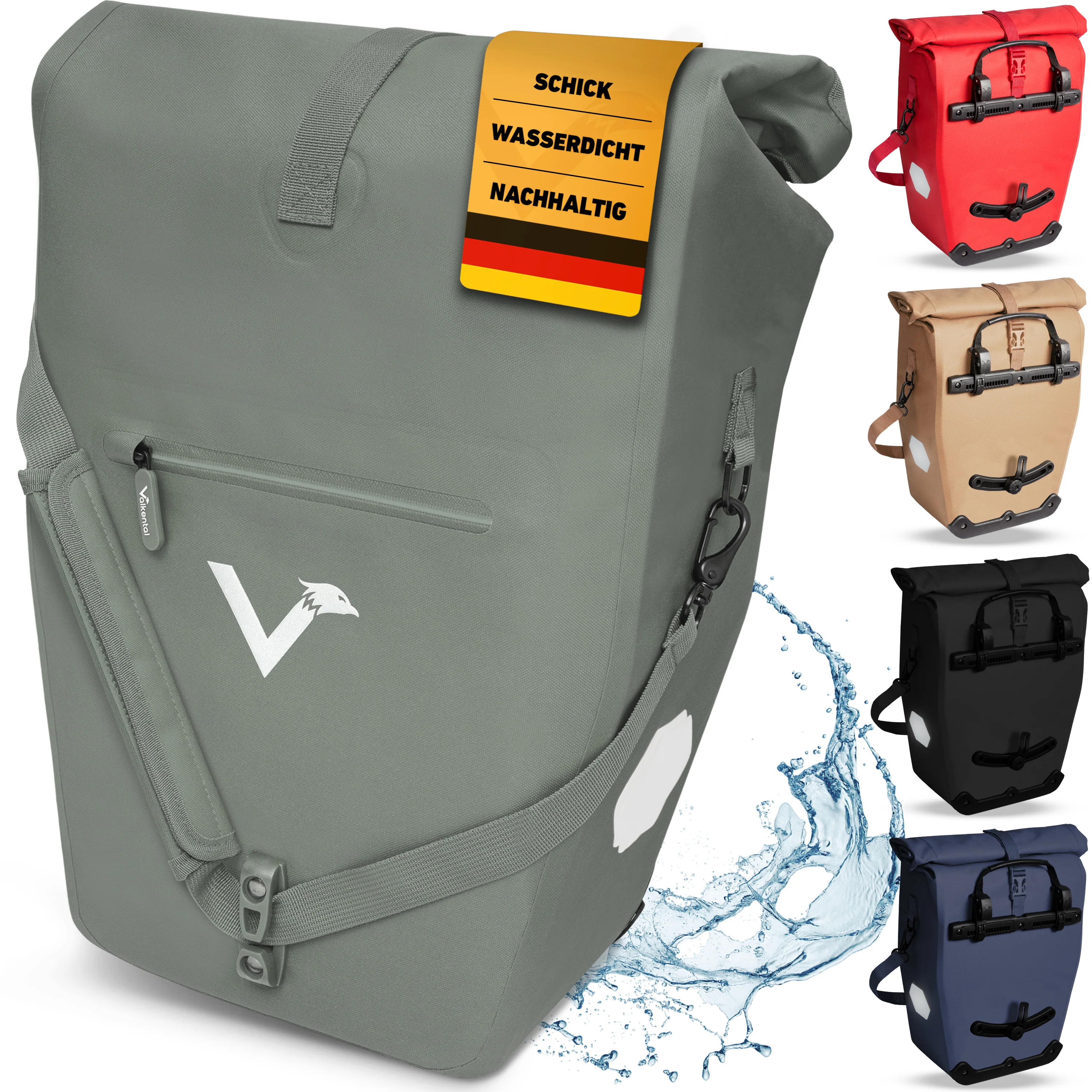 ValkOcean Gepäckträgertasche aus TPU Material - B-Ware - Image 19