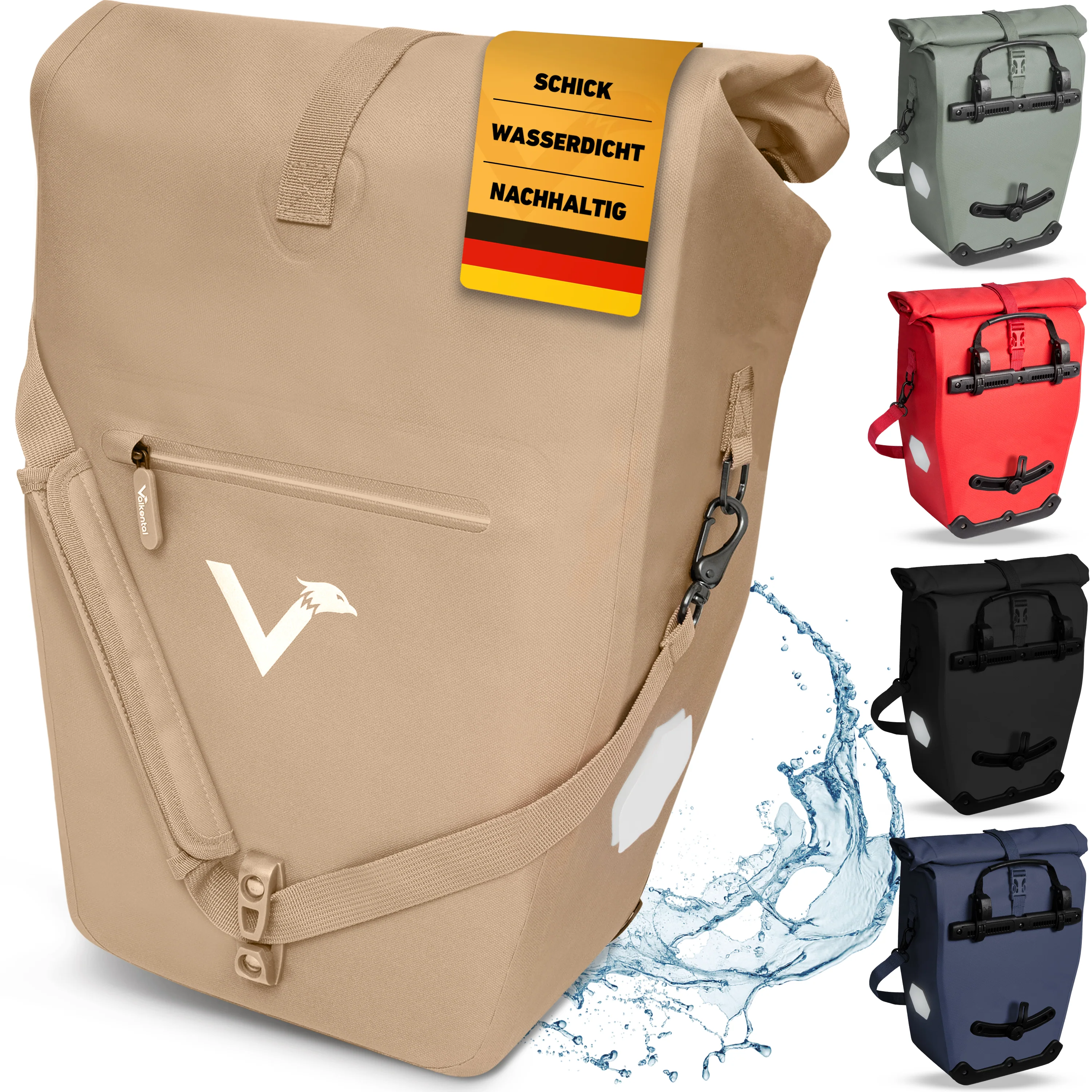 ValkOcean Gepäckträgertasche aus TPU Material - B-Ware - Image 25