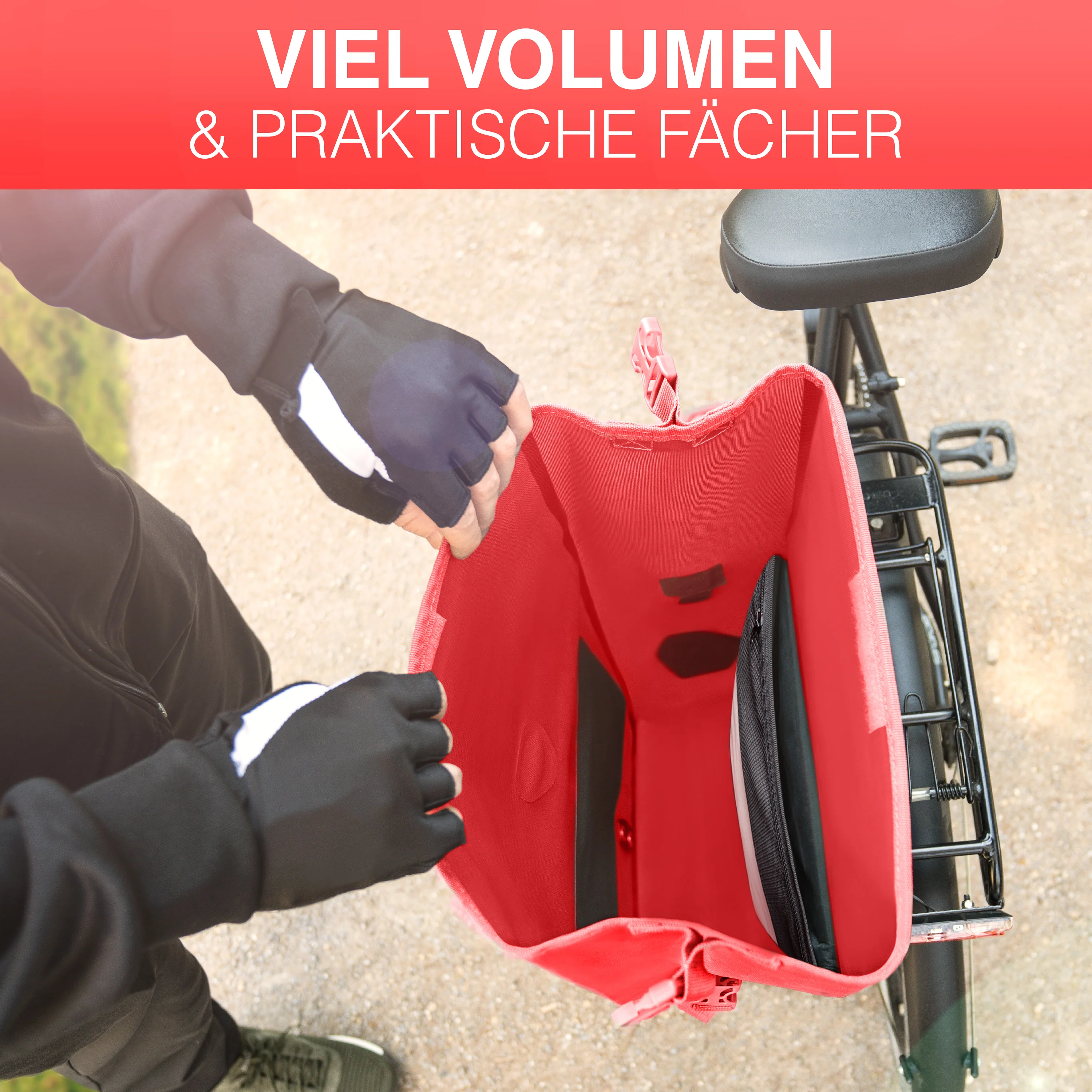 ValkOcean Gepäckträgertasche aus TPU Material - B-Ware - Image 34
