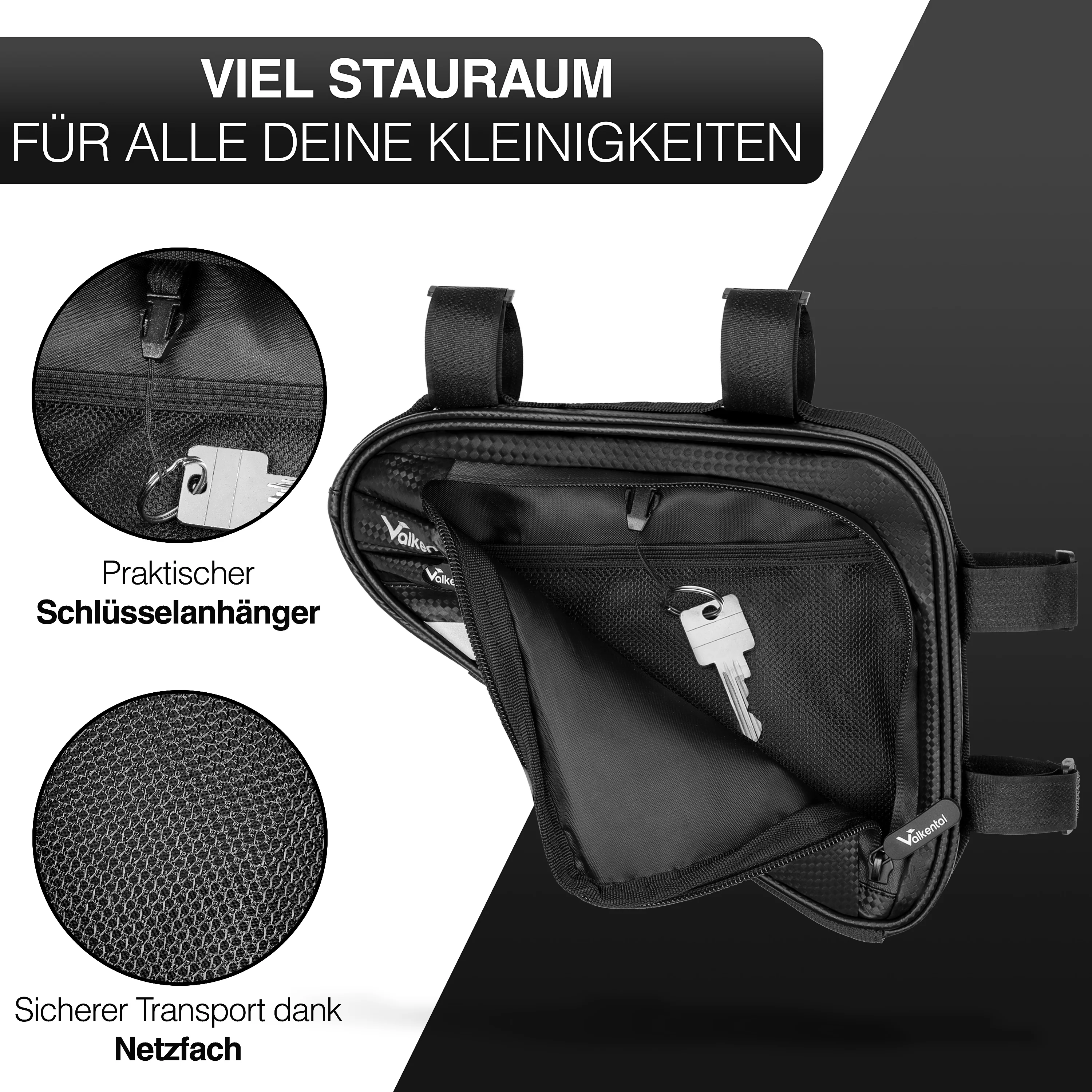 Triangle Bag - Praktische Rahmentasche mit viel Platz - B-Ware - Image 12