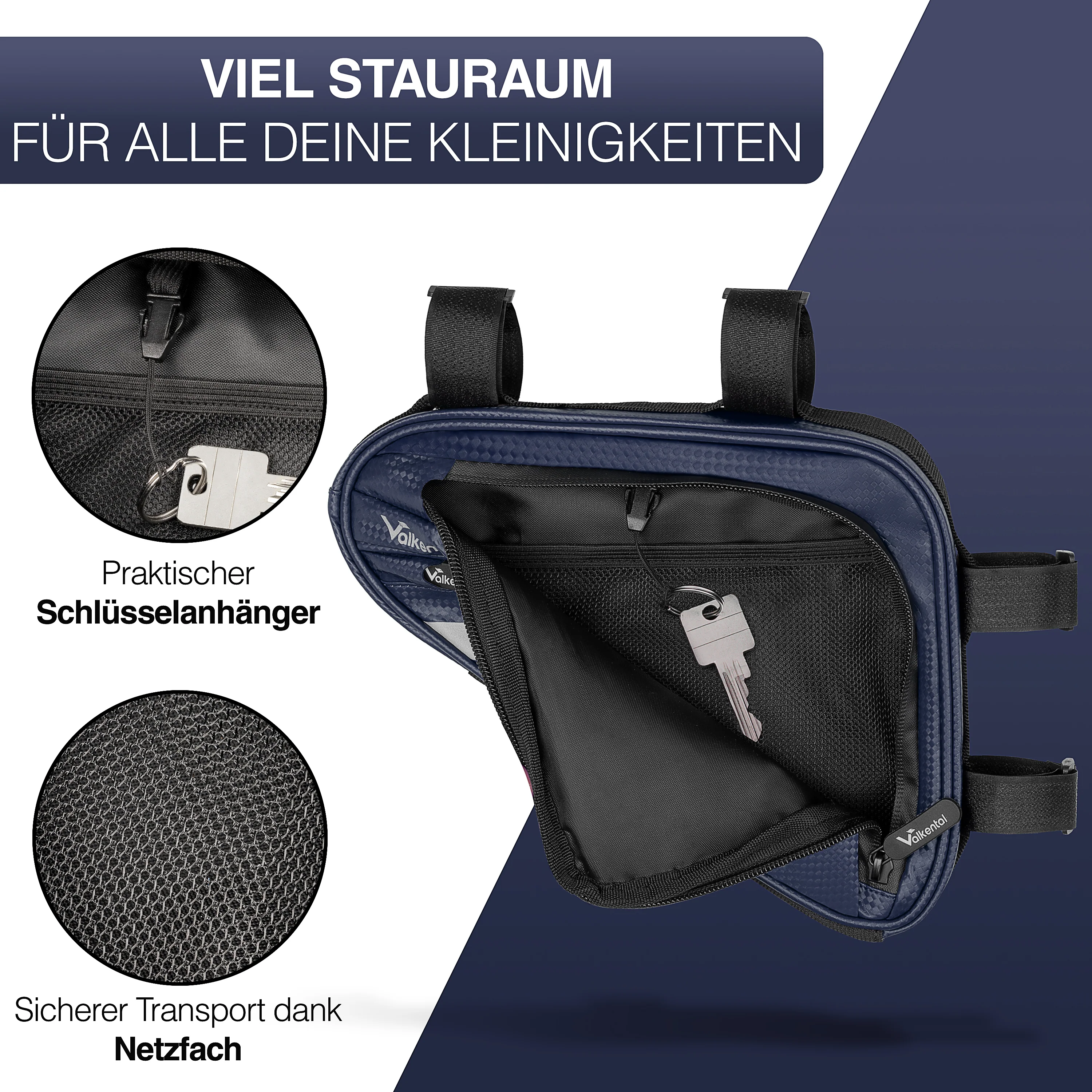 Triangle Bag - Praktische Rahmentasche mit viel Platz - B-Ware - Image 9